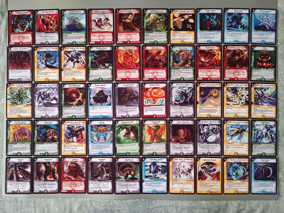 Duel Masters proxy holografice HQ