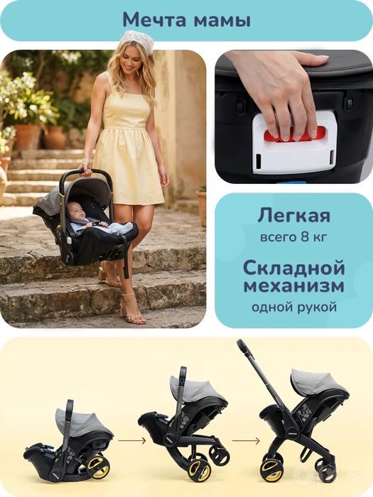 Коляска автокресло