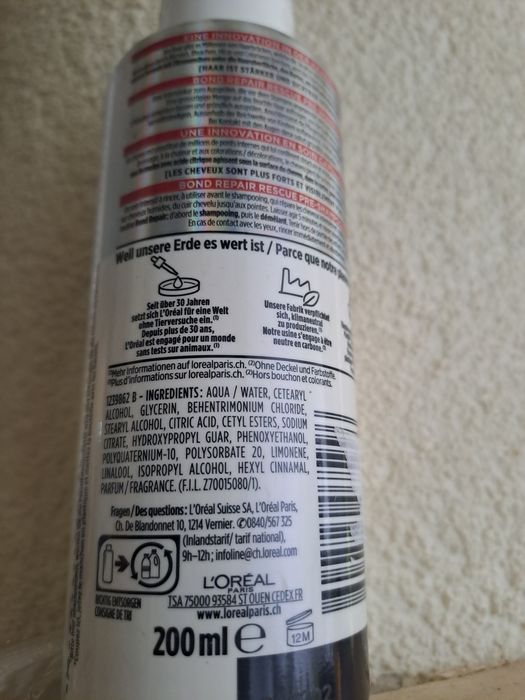 65 buc Crema pentru par .L'Oréal Paris Elseve Bond Repair