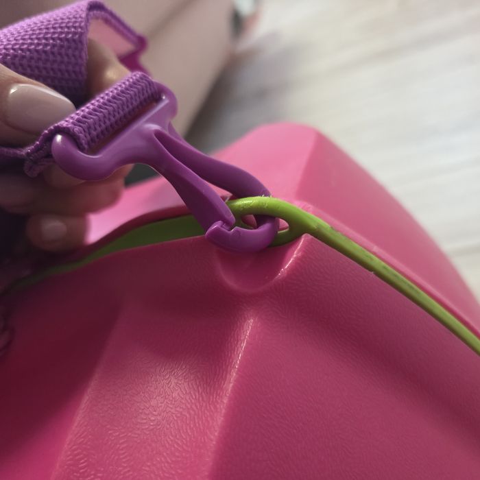 Розов детски куфар Trunki