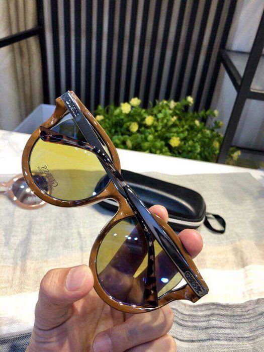 %ПРОМО% GUESS – Дамски огледални слънчеви очила "BLACK BROWN & BLUE"