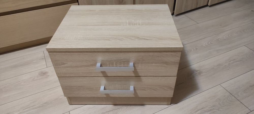 Нощно шкафче, цвят дъб сонома