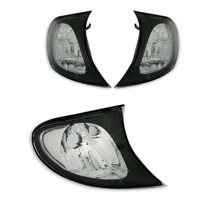Semanlizari fata BMW E46 09.01-03.05 Rama neagra