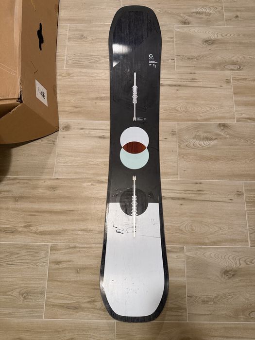 Placa de Snowbord BURTON 158cm Custom Flying V