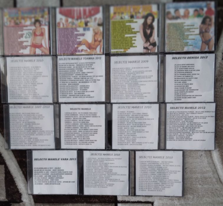 CD-URI originale cu muzică diversă,35 lei/buc