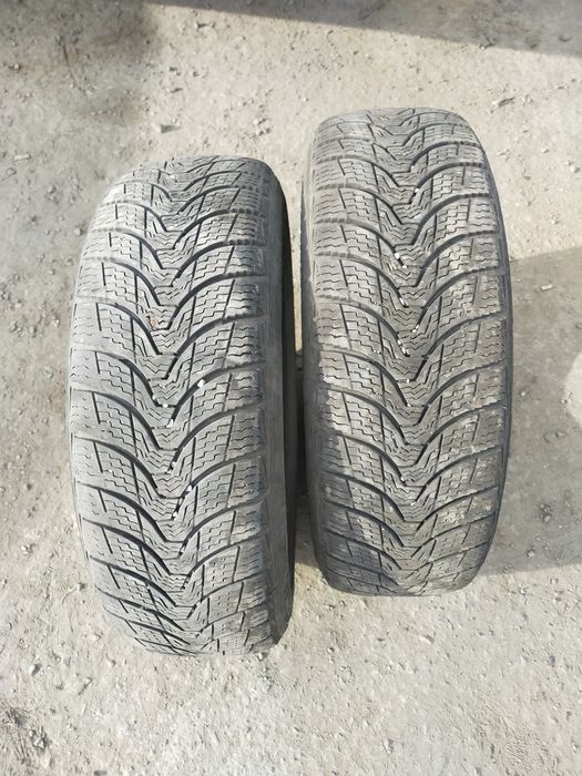 Два балона зима, липучка.