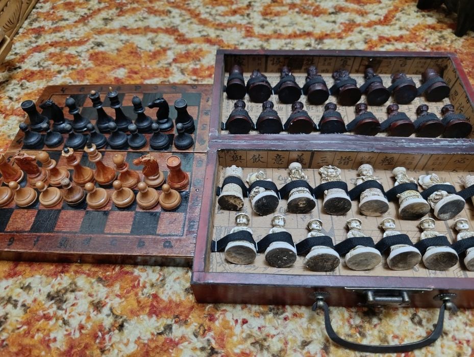Коллекция шахмат времён СССР