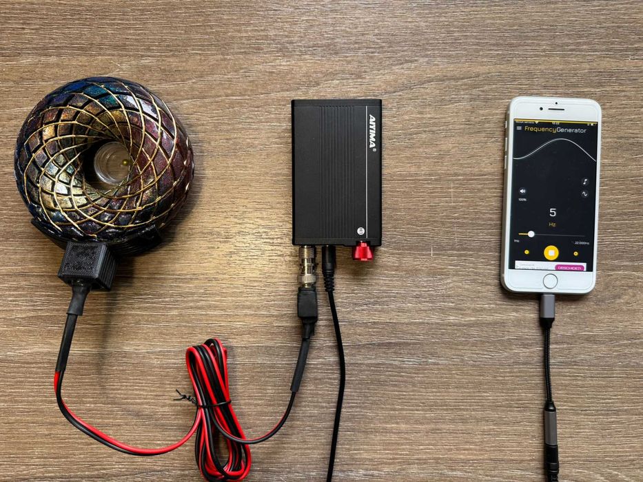 Bobina Rodin Coil 11.5 cm - portabila - Terapie prin frecvențe