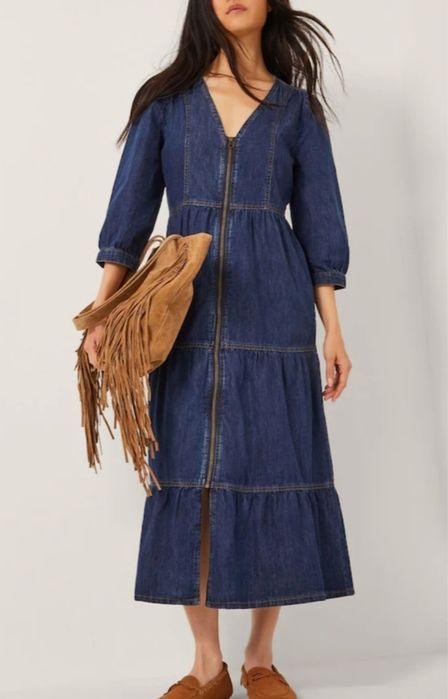 Джинсовое платье женское деним