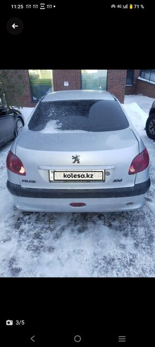 Продам Пежо 206 5 летка