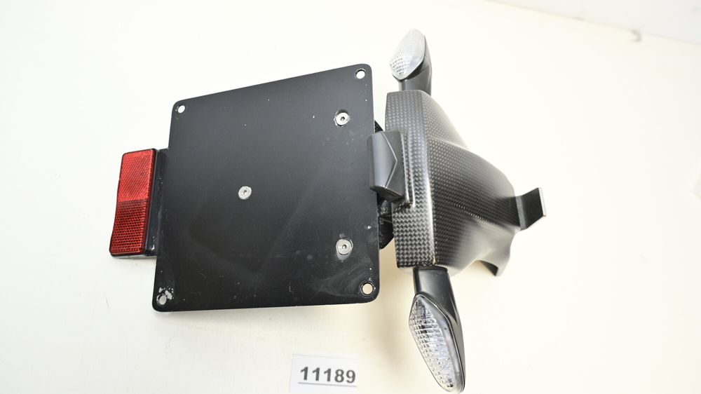 Suport Numar Inmatriculare  Carbon  Semnalizari Ilmberger Ducati