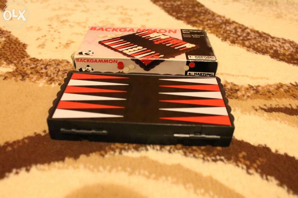 Joc magnetic de table backgammon
