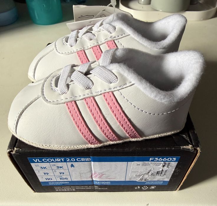 Incaltaminte  bebelusi Adidas VL Court 2.0 Nr  19