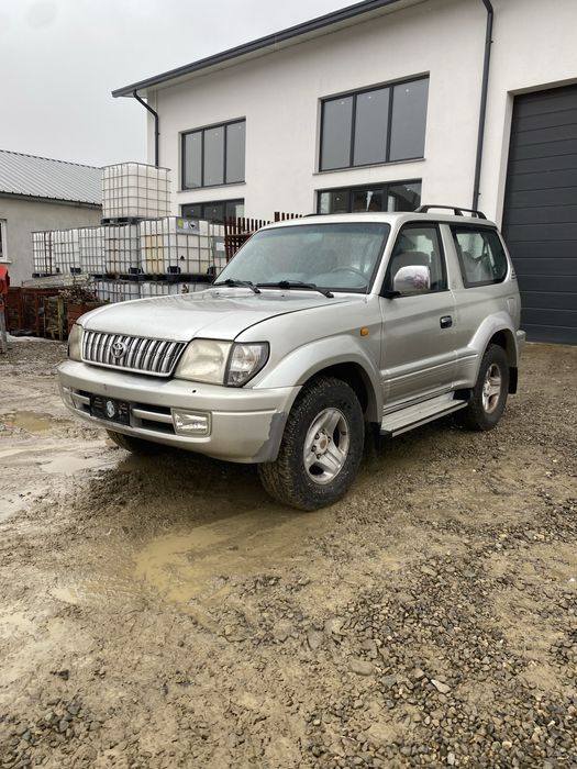 Toyota land cruiser  avariata