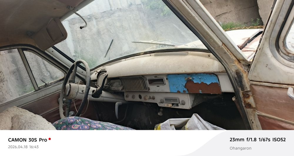 Москвич 407 запчасга йурип кеп очган мошина таглари бутун чриган жойи