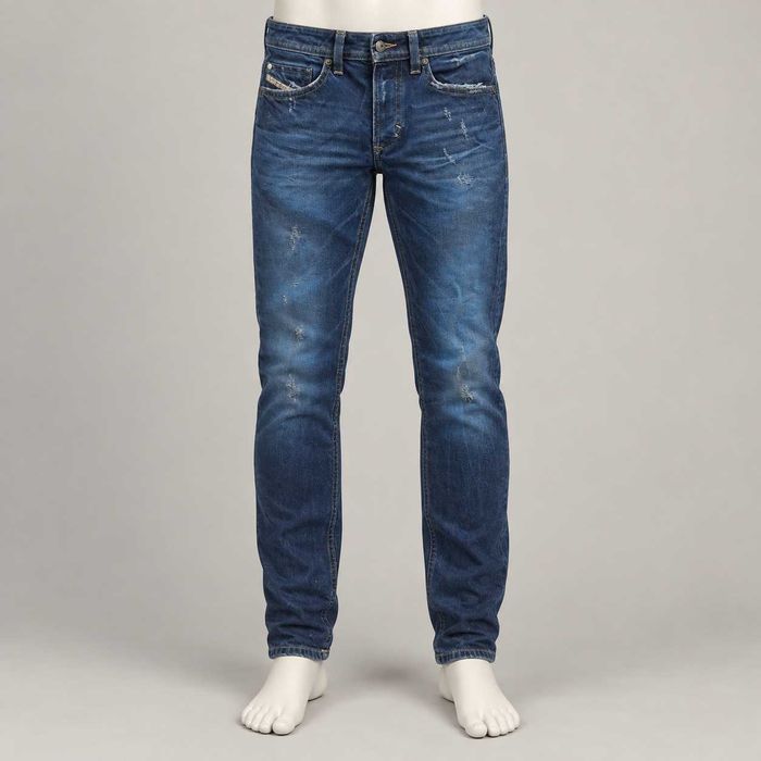Мъжки дънки Diesel Thavar W28/L32 – Slim-Skinny, сини