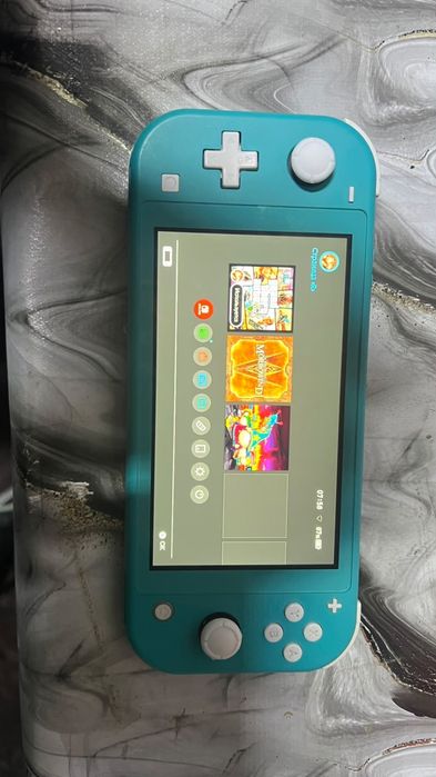 Switch lite бирюза 128 gb прошитый GTA5
