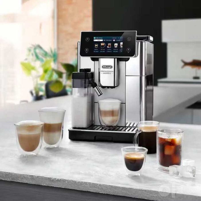 Кофемашина DeLonghi ECAM630.55.SM PrimaDonna Aromatic Оригинал Италия
