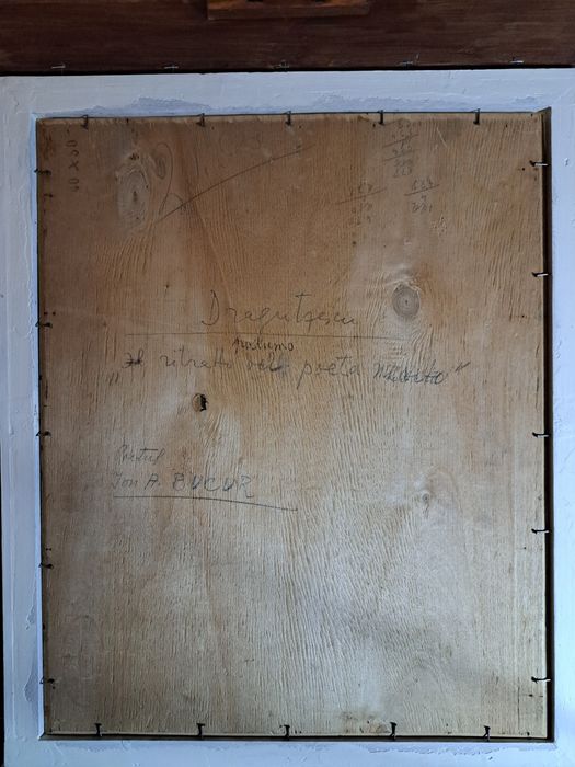 Pictură,"Poetul İon A. BUCUR",Eugen Drăguțescu(1914- 1993)