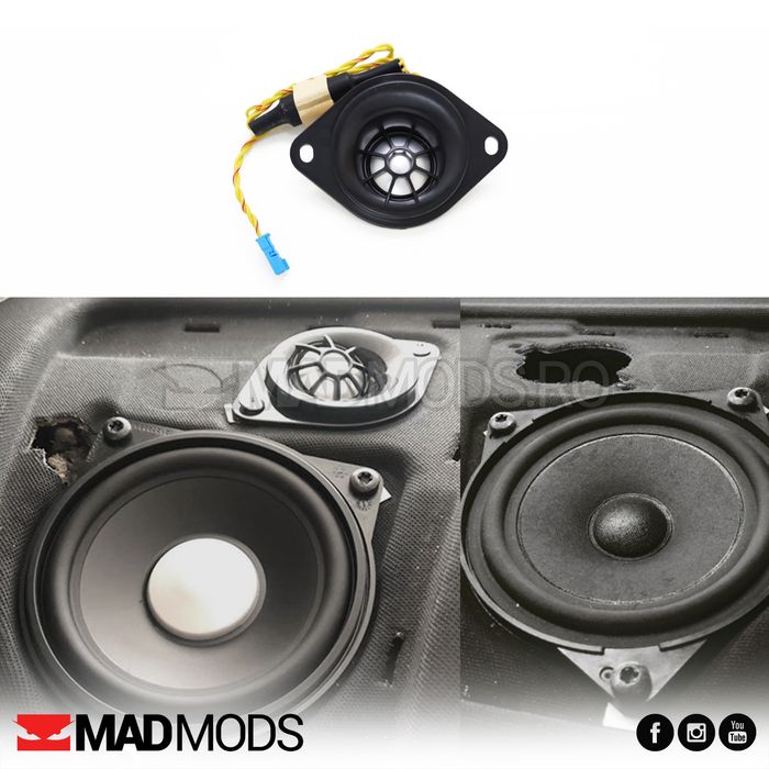 Tweetere portiera Harman Kardon, 1.5" 4cm, BMW F06 F10 F20 F30 F31 F32