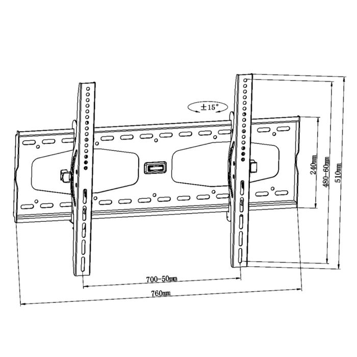 Кронштейн  Skilltech 63T 30-75. Для дома