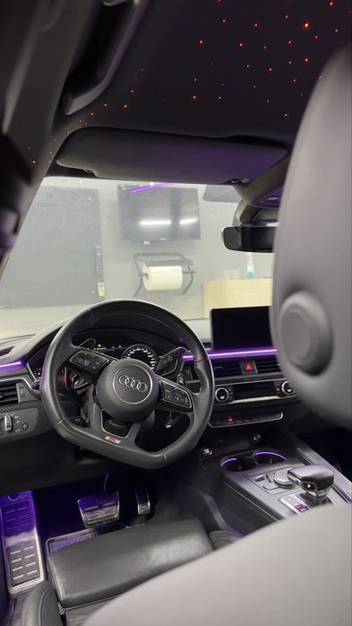 Plafon instelat / Plafon alcantara/Lumini ambientale Mercedes Audi BMW