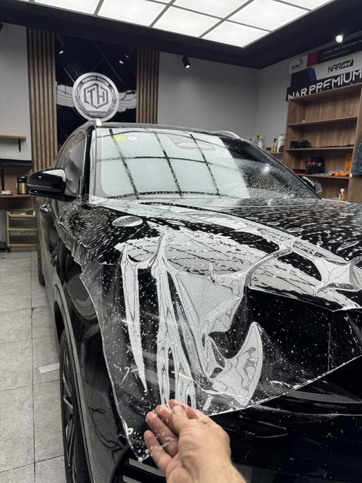 Защита кузова бронепленка антигравийная блеск качества супер 190 микро