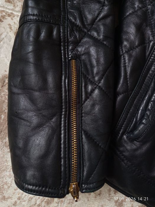 Куртка кожаная женская