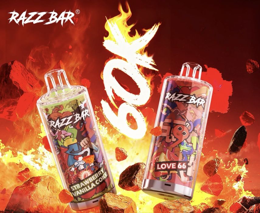 Vape razzbar 60.000 puffs