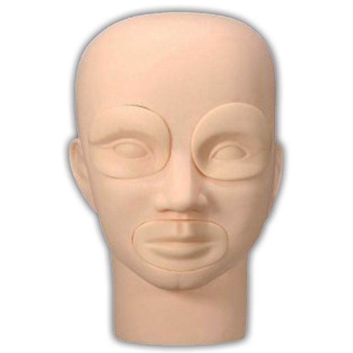 Cap practica 3D gene false/machiaj , ochi si buze detasabile