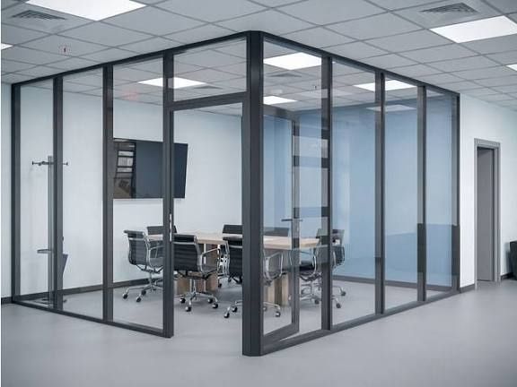 Офисные стеклянные перегородки
