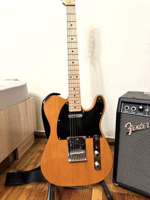 Гитара Squier Affinity Series Telecaster + комбик Fender Champion 40
