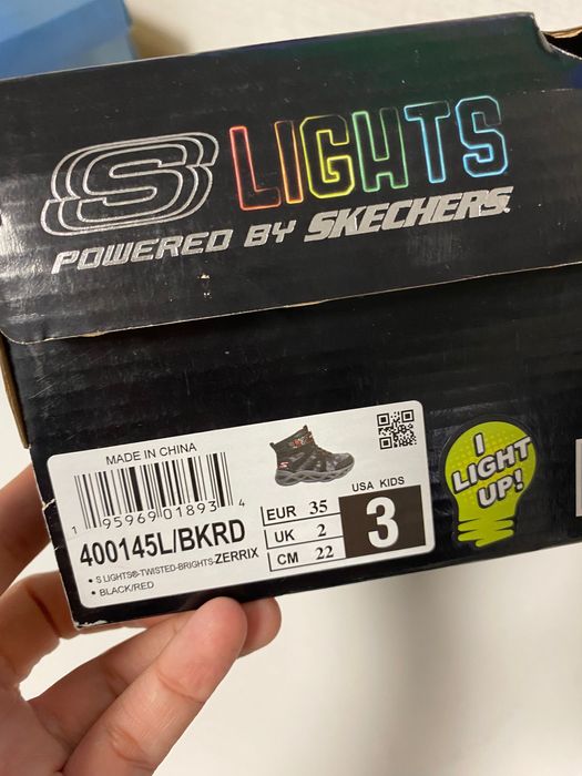 Детски боти Skechers за момче, 35 номер