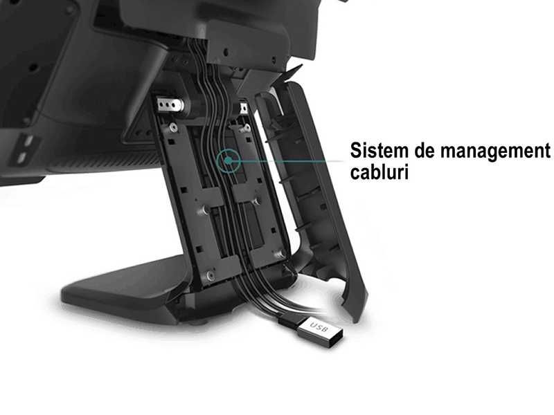 POS NOU All In One Touschscreen 15" ZT4125, 8GB RAM, 128GB SSD, Win 10