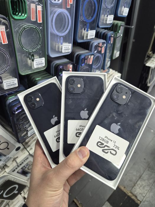 Iphone 12 srochno sotiladi 64-128gb 75-100%