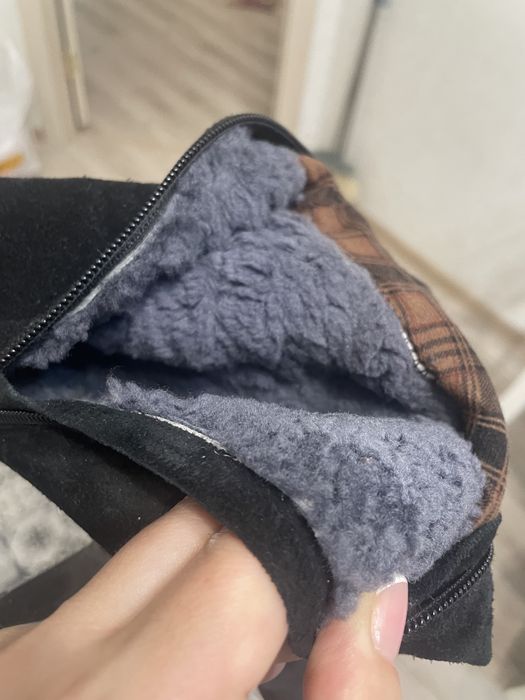 Продам ботфорты натуральный замш