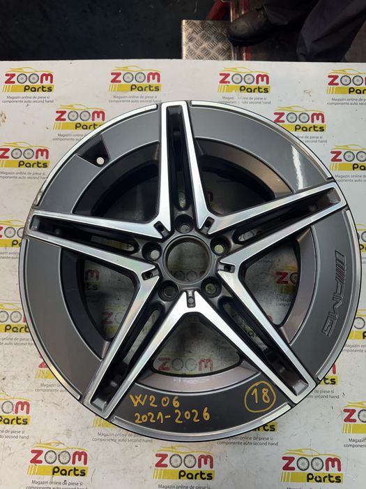 2 bucati jante aliaj originale AMG R18 Mercedes C Class W206 2020-2026