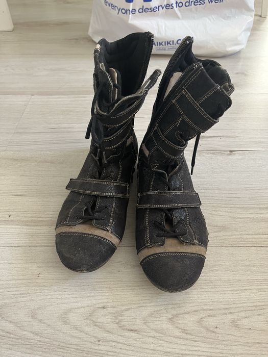 Обувки за бокс високи ботуши