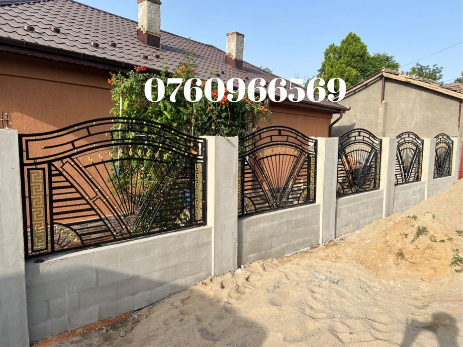 Porti metalice sau din fier forjat