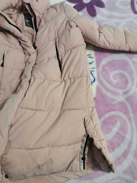 Детско зимно дълго яке за момиче