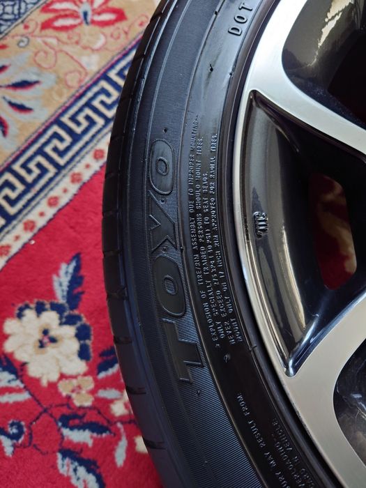 джанти 17-ки , subaru  , с датчици за налягане !