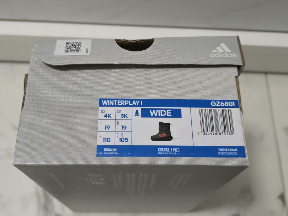 Adidas Winterplay - Детски обувки, Апрески, Зимни ботуши