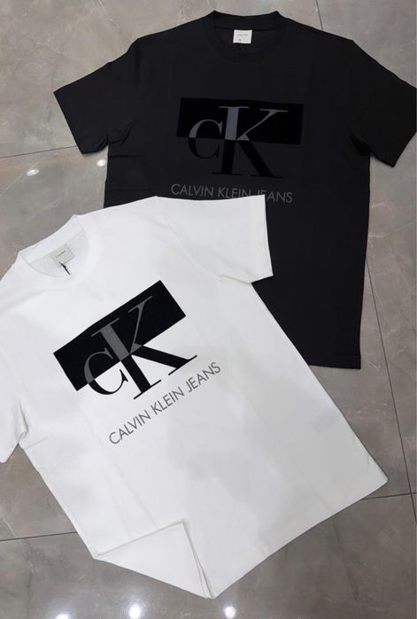 Tricou Barbati Calvin Klein Negru/Alb!