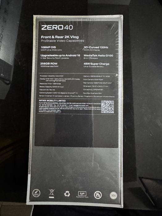 Infinix Zero 40.