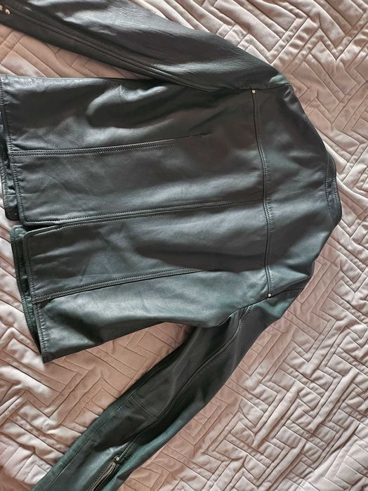 Geaca piele Mango