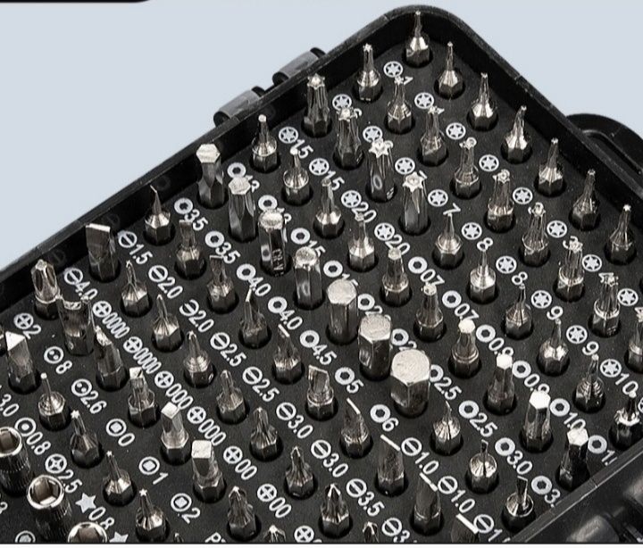 Отвёртка со 100 насадками для телефона