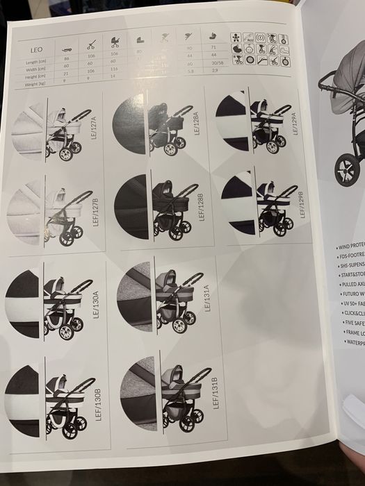 Бебешка количка 3 в 1