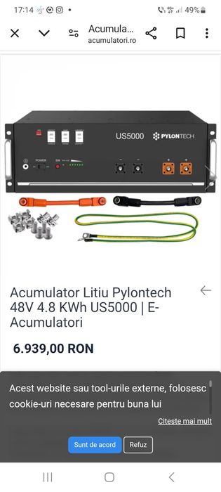 Baterie Solară 48V LFP