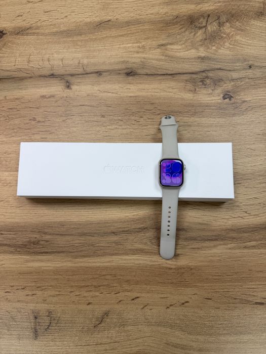 ‼️ Apple Watch Series 7 Starlight 41mm - Garantie