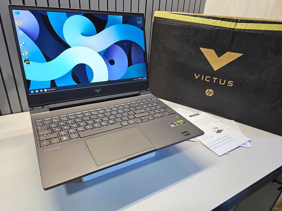 ПРОДАМ VICTUS 15-FB1003Ci Игровой Ноутбук Ryzen™5-7535HS и RTX2050.